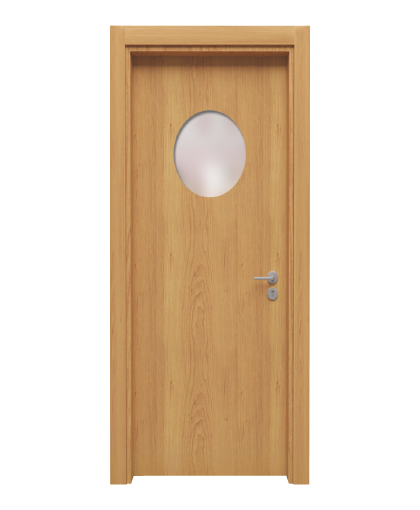BY-245B Porte intérieure Laqué ou Placage Pvc